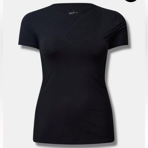 Torrid Foxy Asymmetrical Cutout Top